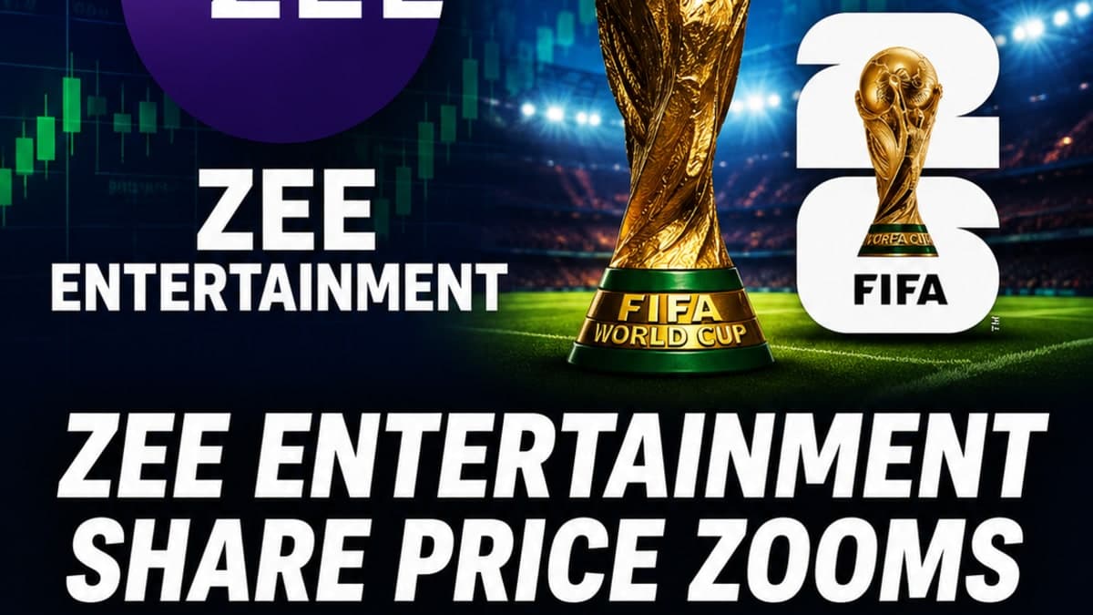 Zee Entertainment Shares Jump 7% After Securing FIFA World Cup 2026 Broadcast Rights in India