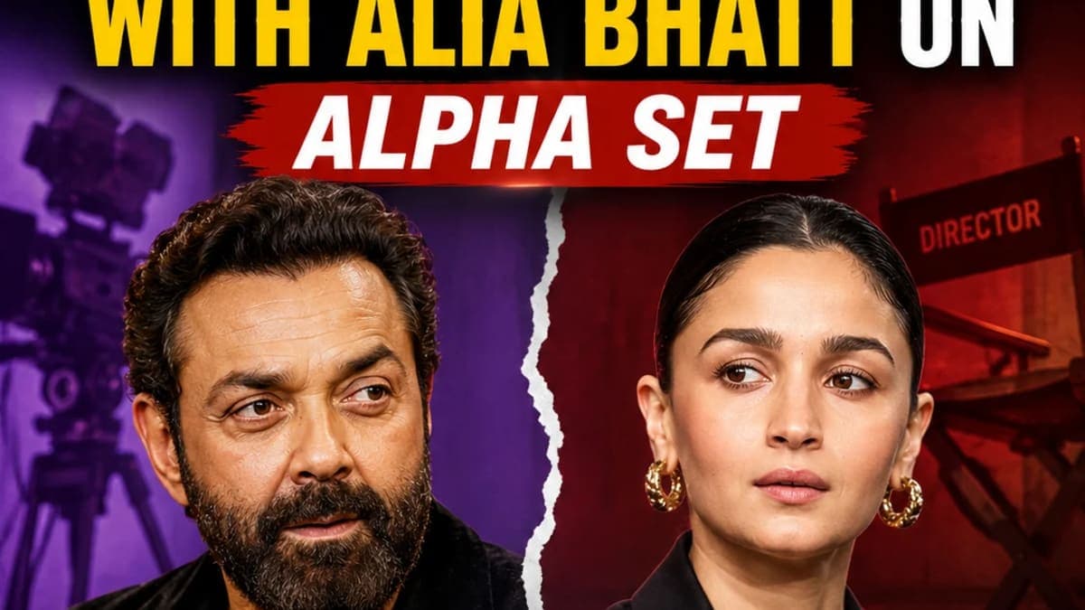 “BOBBY DEOL SHUTS DOWN ALIA CLASH RUMOURS 🎬 ‘LOG ITNE VELLE HAI KI…’”