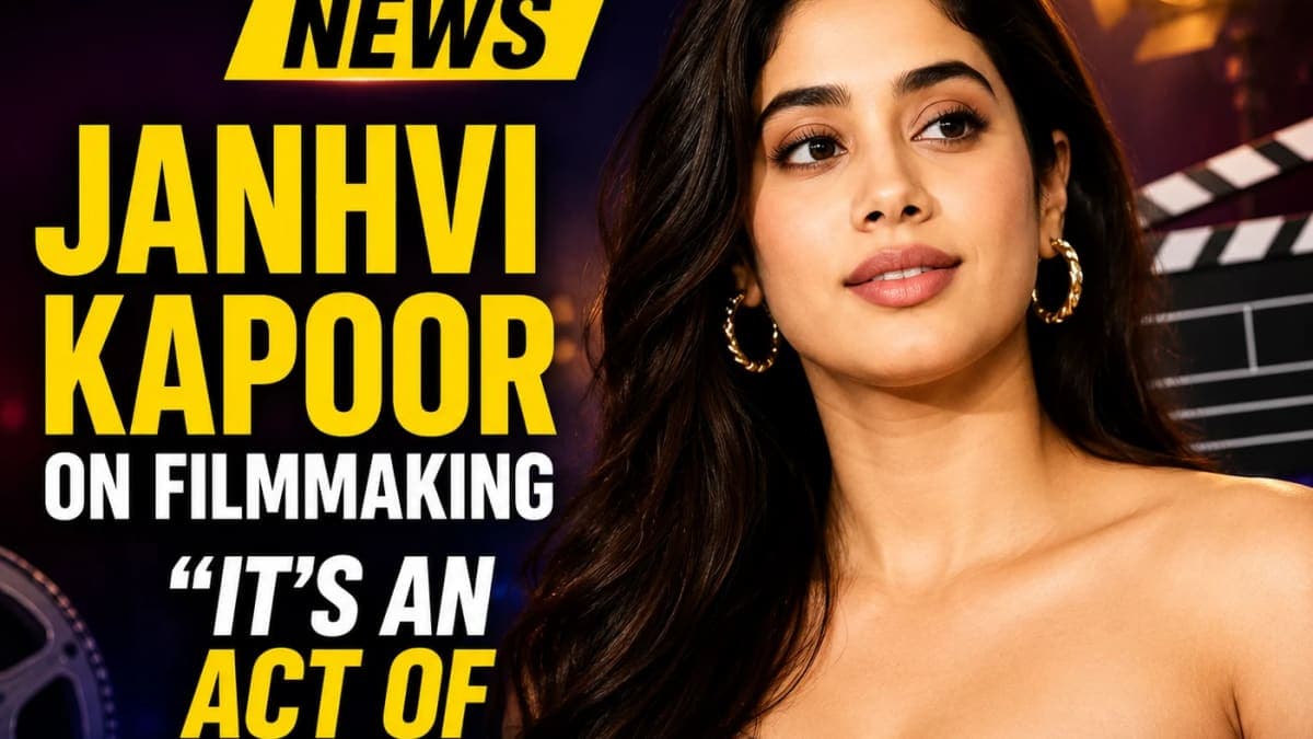 🎥 ‘Peddi’ Actress Opens Up About Cinema, Criticism and Responsibility Towards Audiences