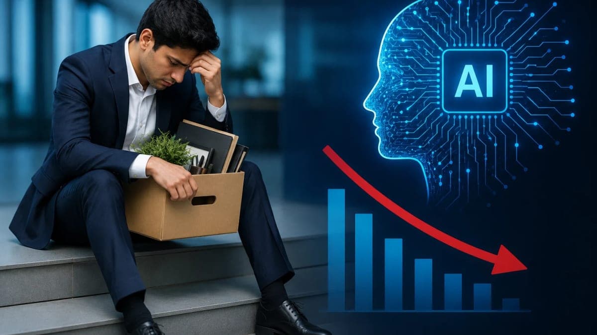 India Tech Jobs Freeze? Hiring Falls 17%, Freshers Hit Hard as AI Reshapes Workforce
