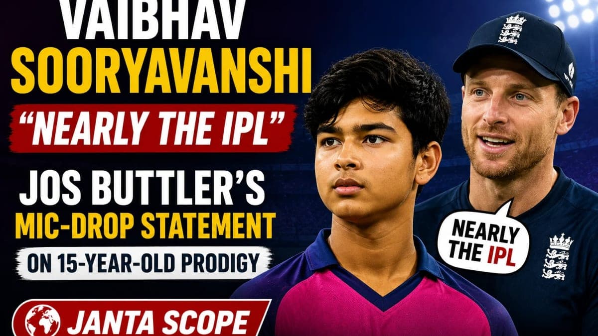 Jos Buttler's Big Praise for Vaibhav Sooryavanshi: "Nearly the IPL" at Just 15