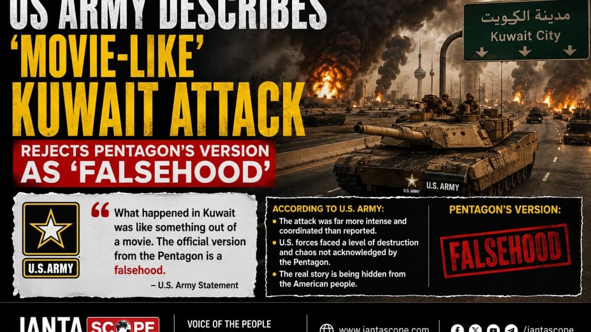 US Army Describes "Movie-Like" Kuwait Attack, Rejects Pentagon's Version as "Falsehood"