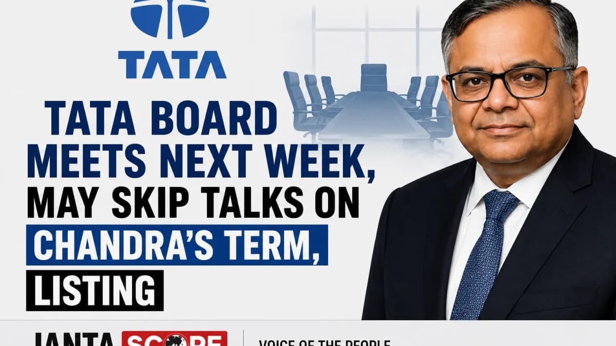 Tata Board to Meet Next Week; Discussions on Chandra's Term and Listing Plans May Be Deferred