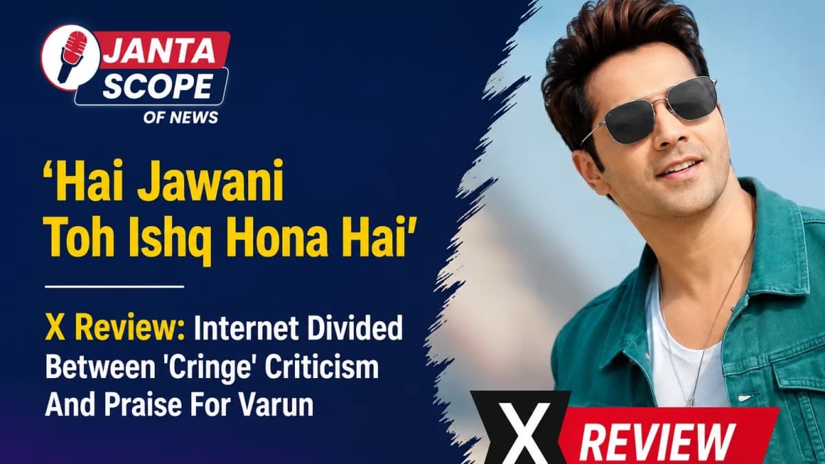 'Hai Jawani Toh Ishq Hona Hai' X Review: Internet Divided Between 'Cringe' Criticism And Praise For Varun