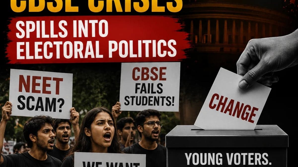 Gen Z’s Anger Over NEET and CBSE Crises Spills Into Electoral Politics