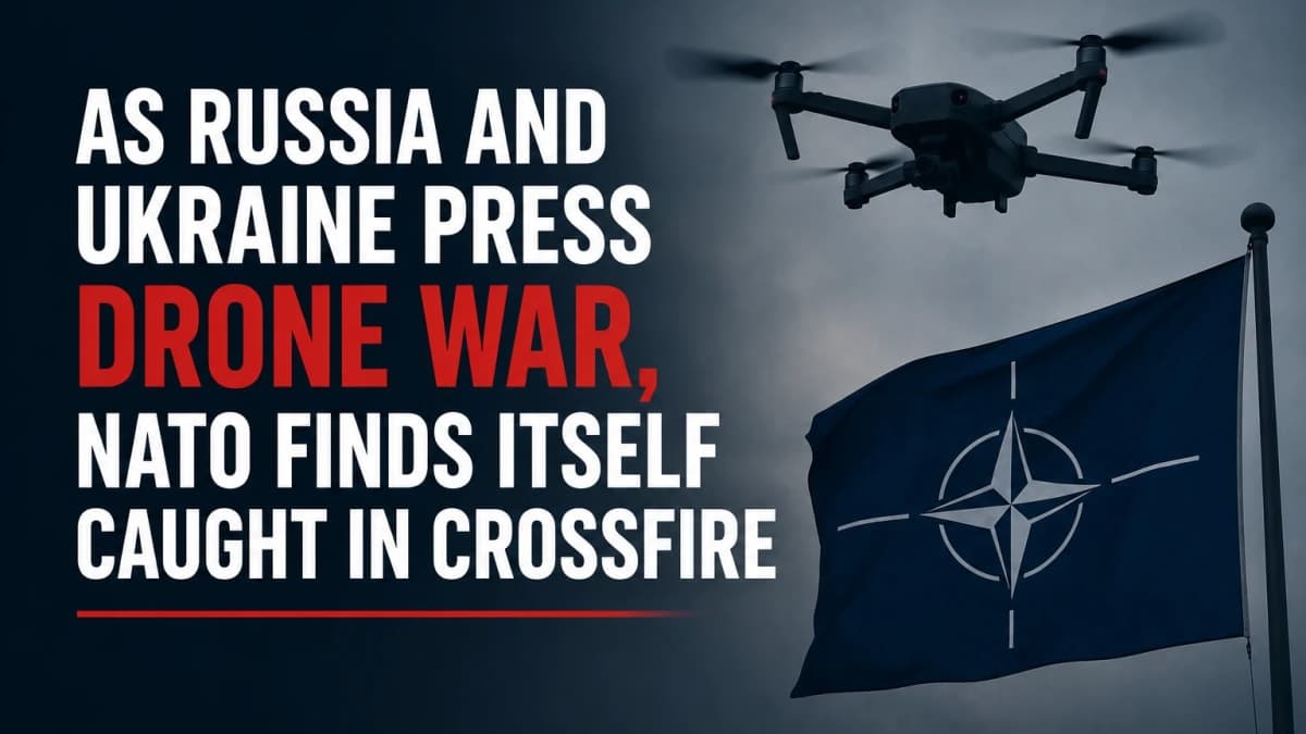 As Russia and Ukraine Intensify Drone War, NATO Faces Growing Security Challenges
