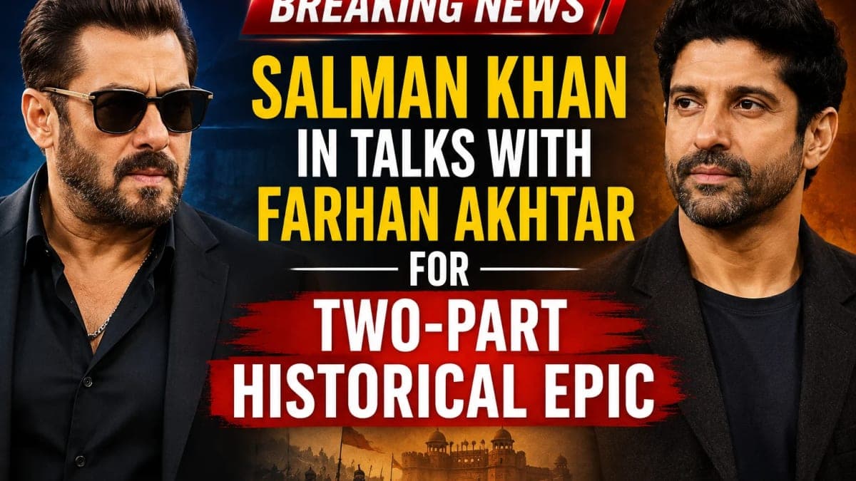 Salman Khan in Talks with Farhan Akhtar for Ambitious Two-Part Historical Epic: Report