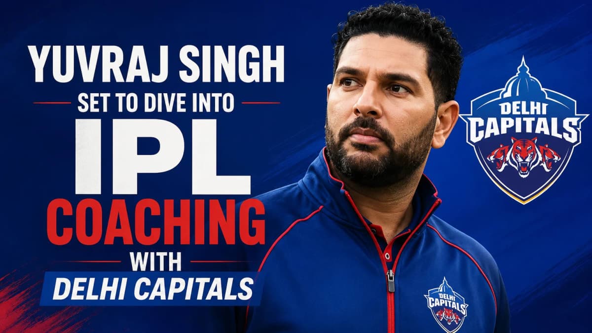 Yuvraj Singh to Take IPL Coaching Plunge with Delhi Capitals – Fans Thrilled by the Move