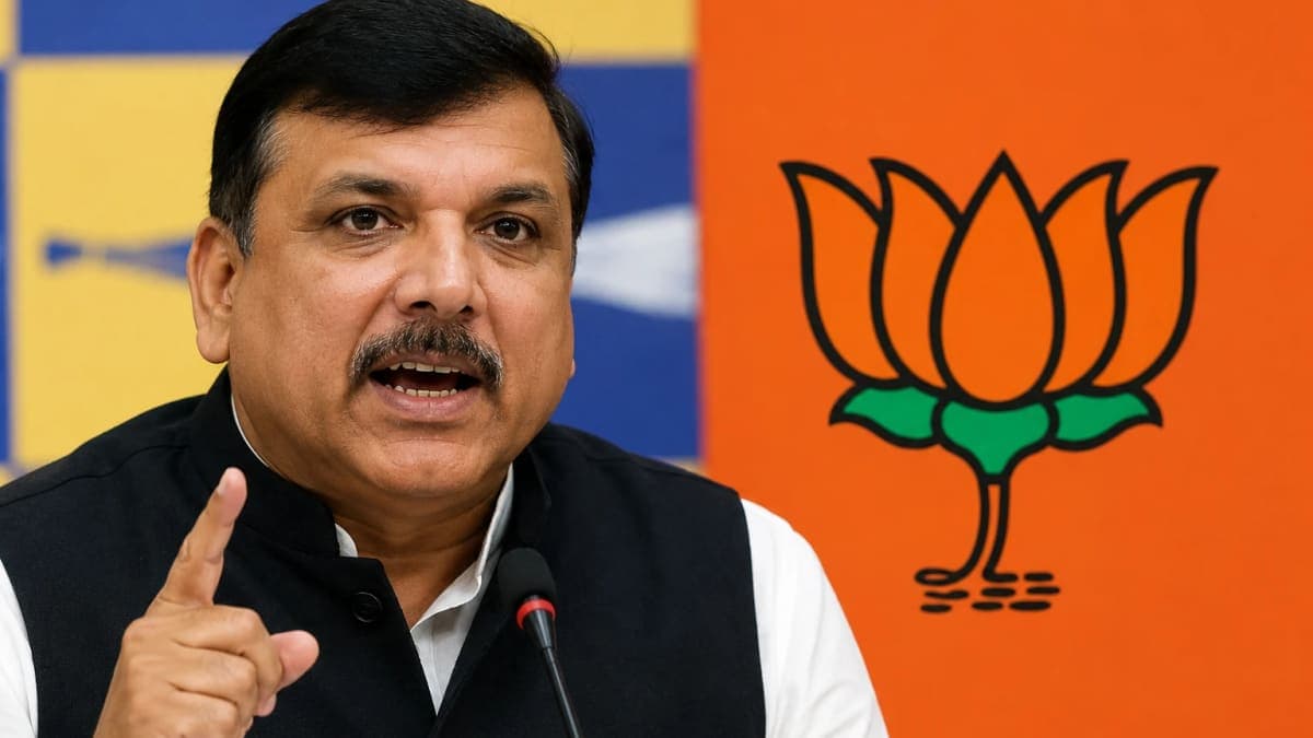 ‘Only Dawood Ibrahim Is Yet to Join BJP’: AAP’s Sanjay Singh Takes Swipe at Party-Switching Politicians