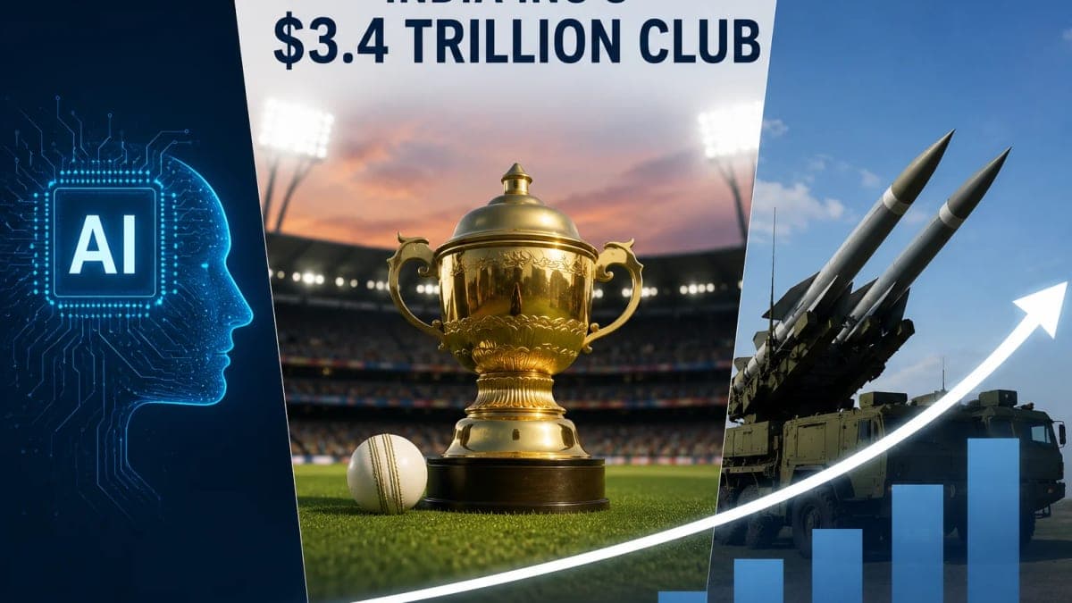 India Inc's $3.4-Trillion Club: AI, IPL and Defence Emerge as New Wealth Creators
