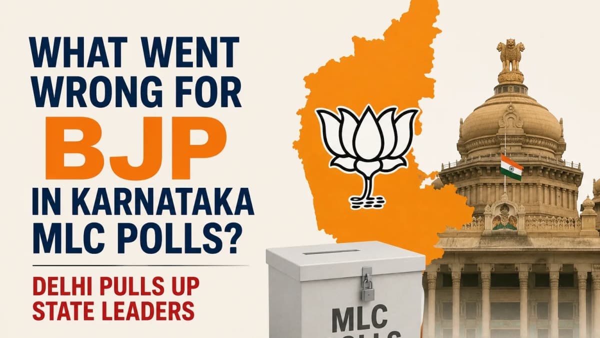 What Went Wrong for BJP in Karnataka MLC Polls? Delhi Leadership Seeks Answers From State Unit