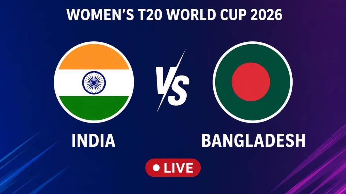 India vs Bangladesh Live Score, Women’s T20 World Cup 2026: IND Face BAN in Manchester