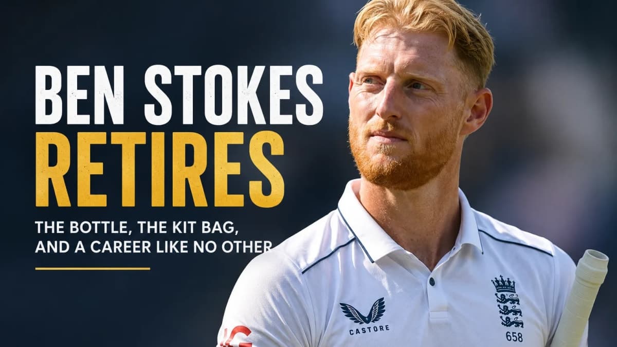 Ben Stokes Announces Retirement from International Cricket, Bringing an End to a Legendary Career