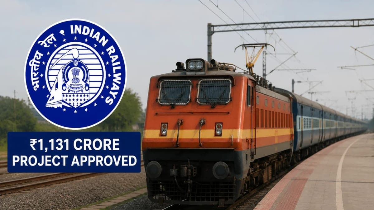 Indian Railways Approves ₹1,131 Crore Project to Enhance Train Operations in Bihar, West Bengal & Jharkhand