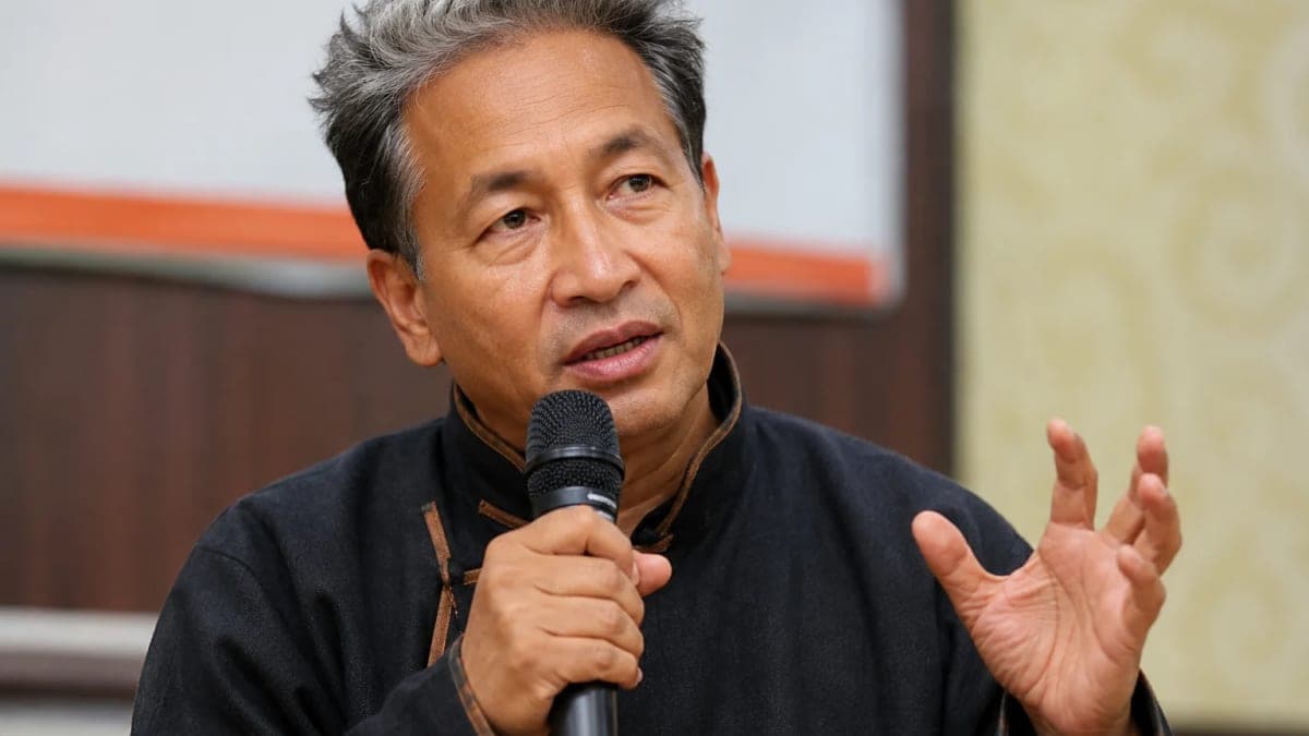 Sonam Wangchuk Says CJP Protest Is Non-Political, Urges PM Modi to Be Sensitive