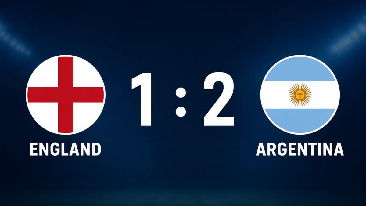 Lionel Messi's Argentina Edge England 2-1 to Reach FIFA World Cup 2026 Final