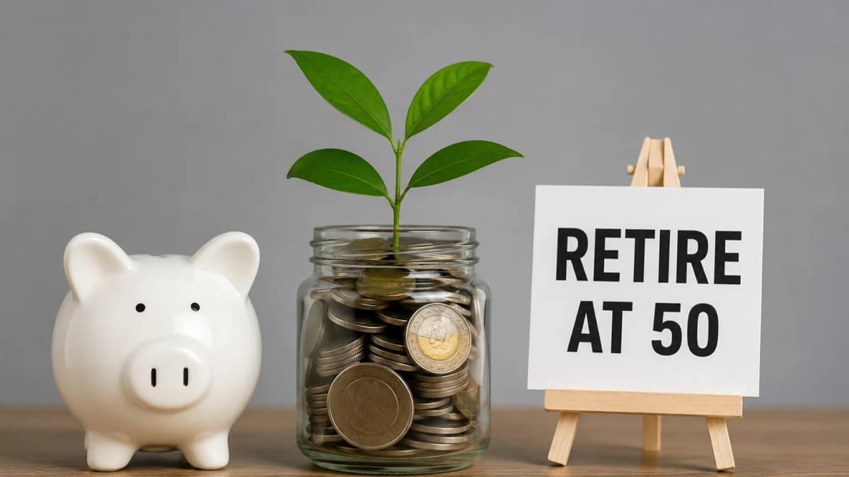 No Stocks, No Mutual Funds, No Crypto: How One Man Plans to Retire at 50 With Over ₹3 Crore