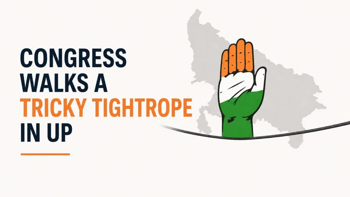 Congress Faces a Delicate Political Balancing Act in Uttar Pradesh
