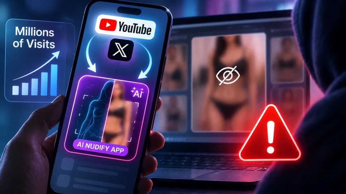 Study Highlights Online Traffic Patterns to AI-Based Image Manipulation Apps