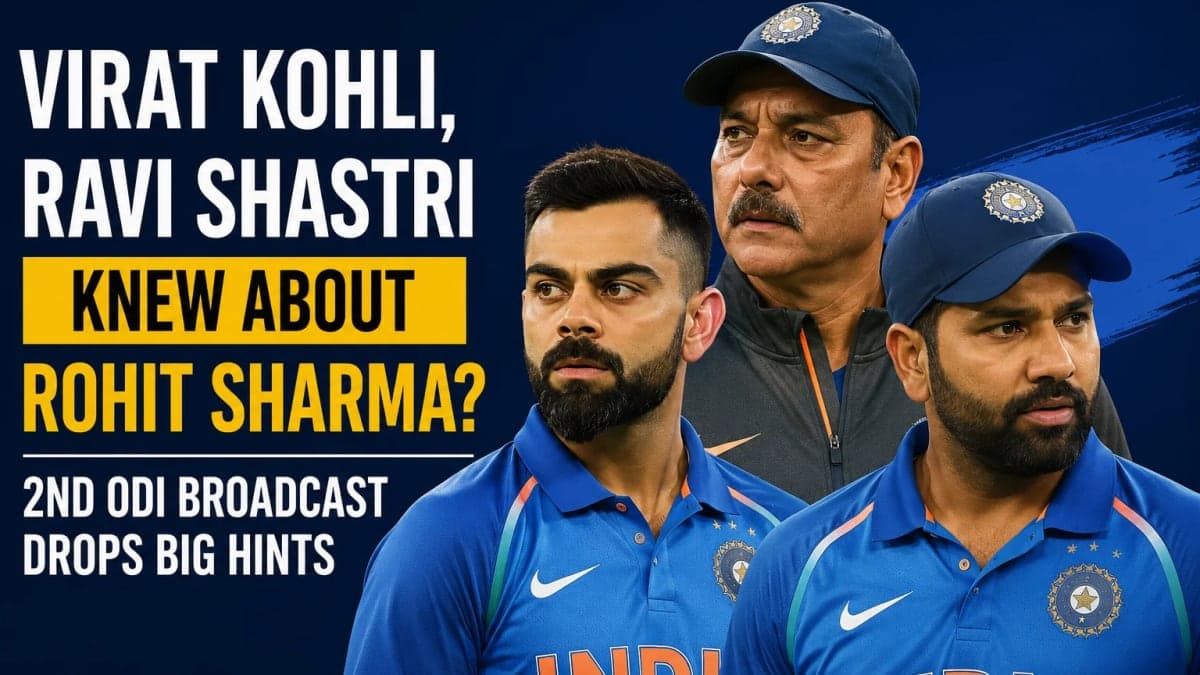 Broadcast Remarks Spark Fresh Discussion Around Rohit Sharma, Virat Kohli and Ravi Shastri