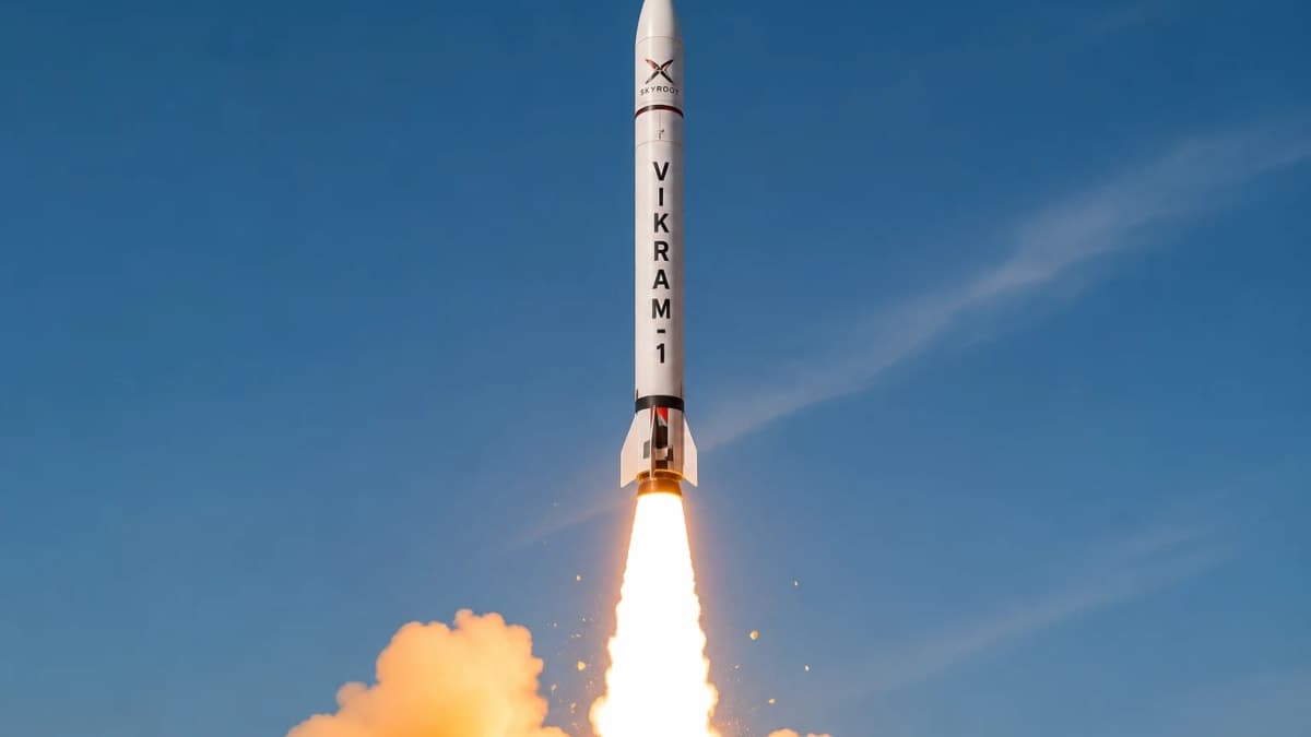 Skyroot’s Vikram-1 Makes History as India’s First Privately Developed Orbital Rocket Reaches Orbit