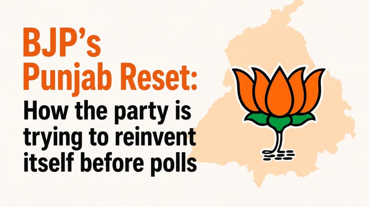 BJP Eyes Fresh Start in Punjab With New Strategy Ahead of Assembly Elections