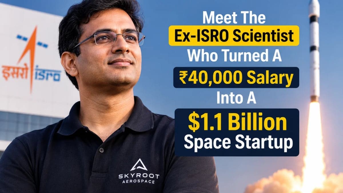 From ISRO Engineer to Billion-Dollar Entrepreneur: How Pawan Kumar Chandana Helped Build India's First Space Unicorn
