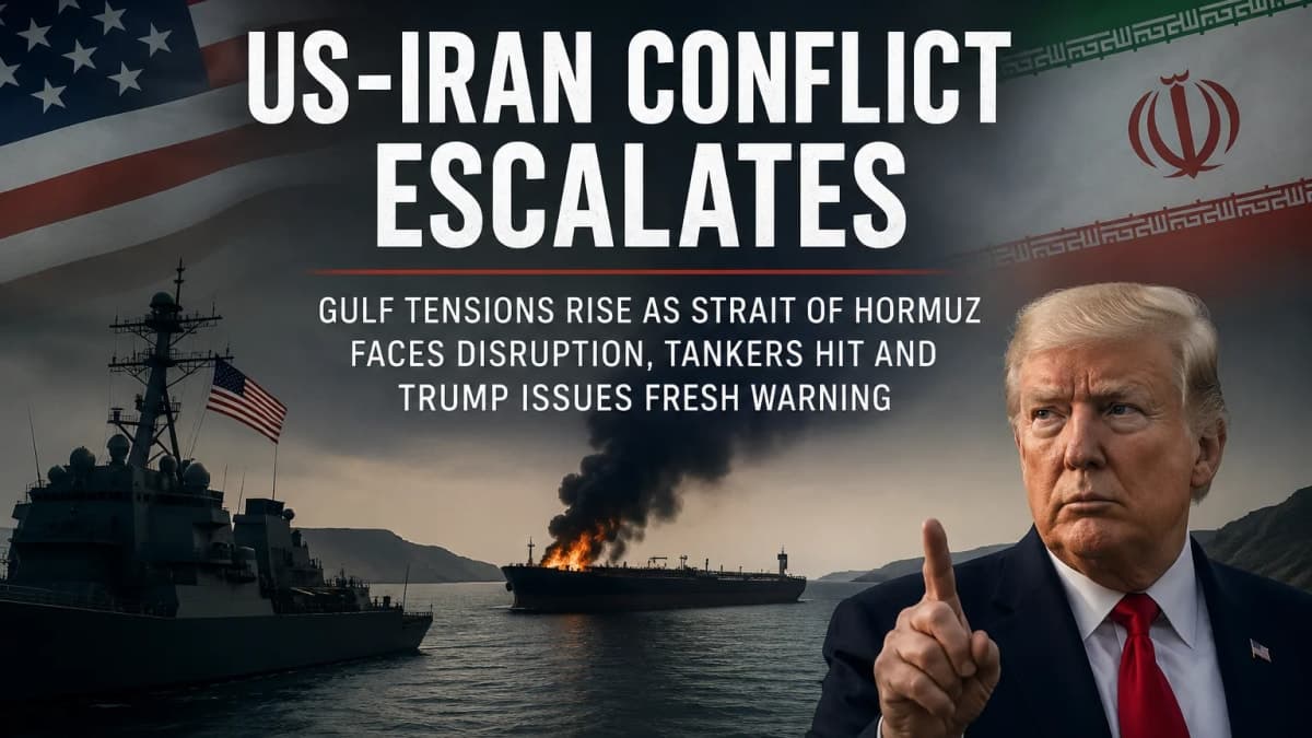 US-Iran War: Gulf Under Fire, Hormuz Choked, Tankers Hit - 5 Big Updates As Trump Warns Tehran