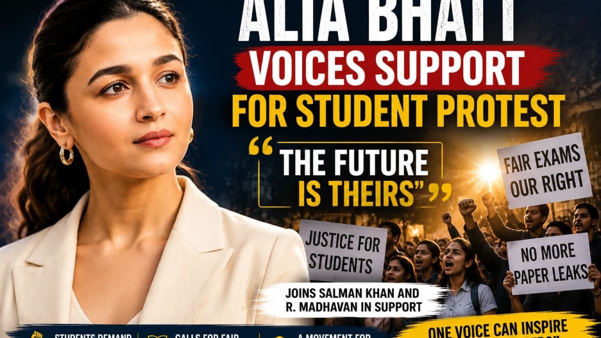 Alia Bhatt Voices Support for Student Protest, Says ‘The Future Is Theirs’
