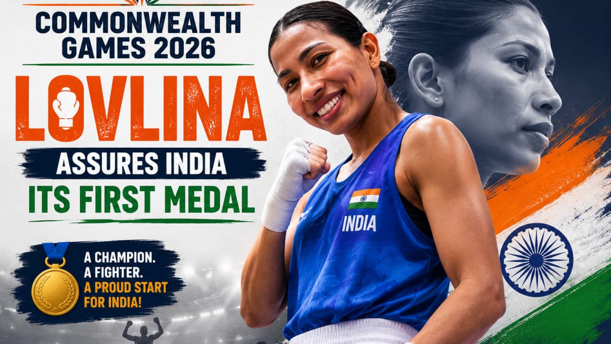 Lovlina Borgohain Secures India’s First Medal at Commonwealth Games 2026