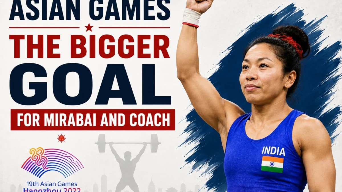 Asian Games Remain the Primary Target for Mirabai Chanu and Her Coaching Team