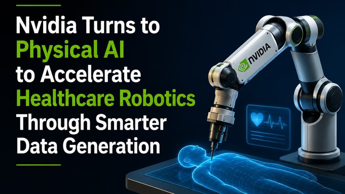 Nvidia Turns to Physical AI to Accelerate Healthcare Robotics Through Smarter Data Generation