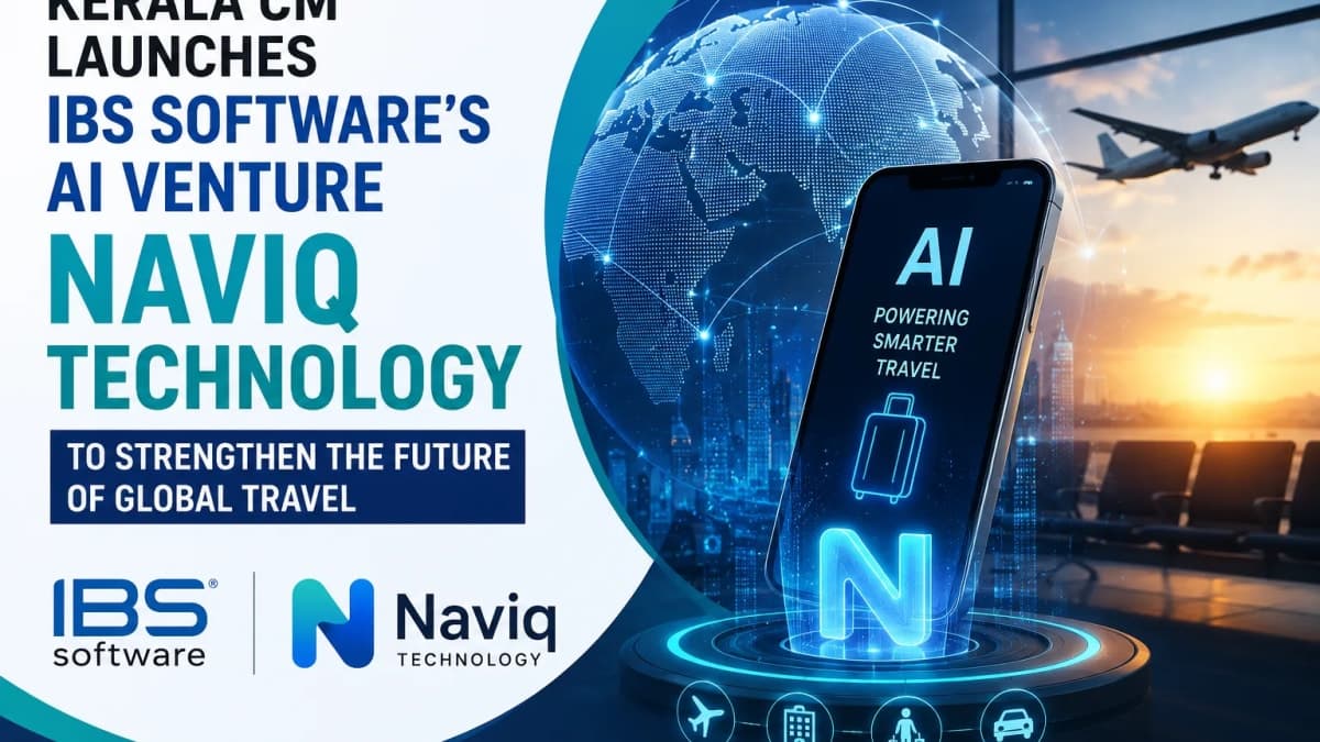Kerala CM Launches IBS Software’s AI Venture Naviq Technology to Strengthen the Future of Global Travel