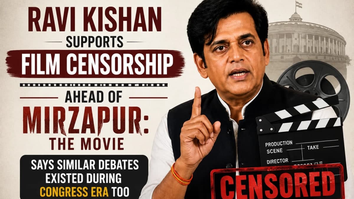 Ravi Kishan Supports Film Censorship Ahead of Mirzapur: The Movie, Says Similar Debates Existed During Congress Era
