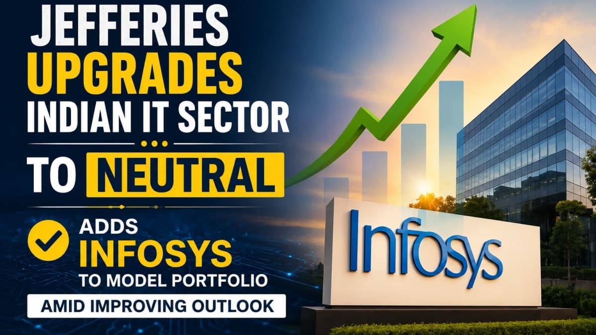 Jefferies Upgrades Indian IT Sector to Neutral, Adds Infosys to Model Portfolio Amid Improving Outlook