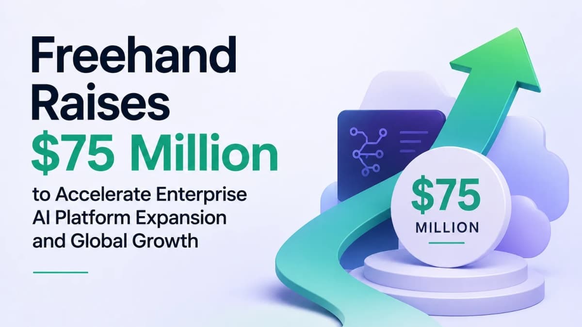 Freehand Raises $75 Million to Accelerate Enterprise AI Platform Expansion and Global Growth