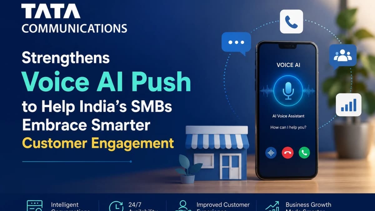 Tata Communications Strengthens Voice AI Push to Help India’s SMBs Embrace Smarter Customer Engagement