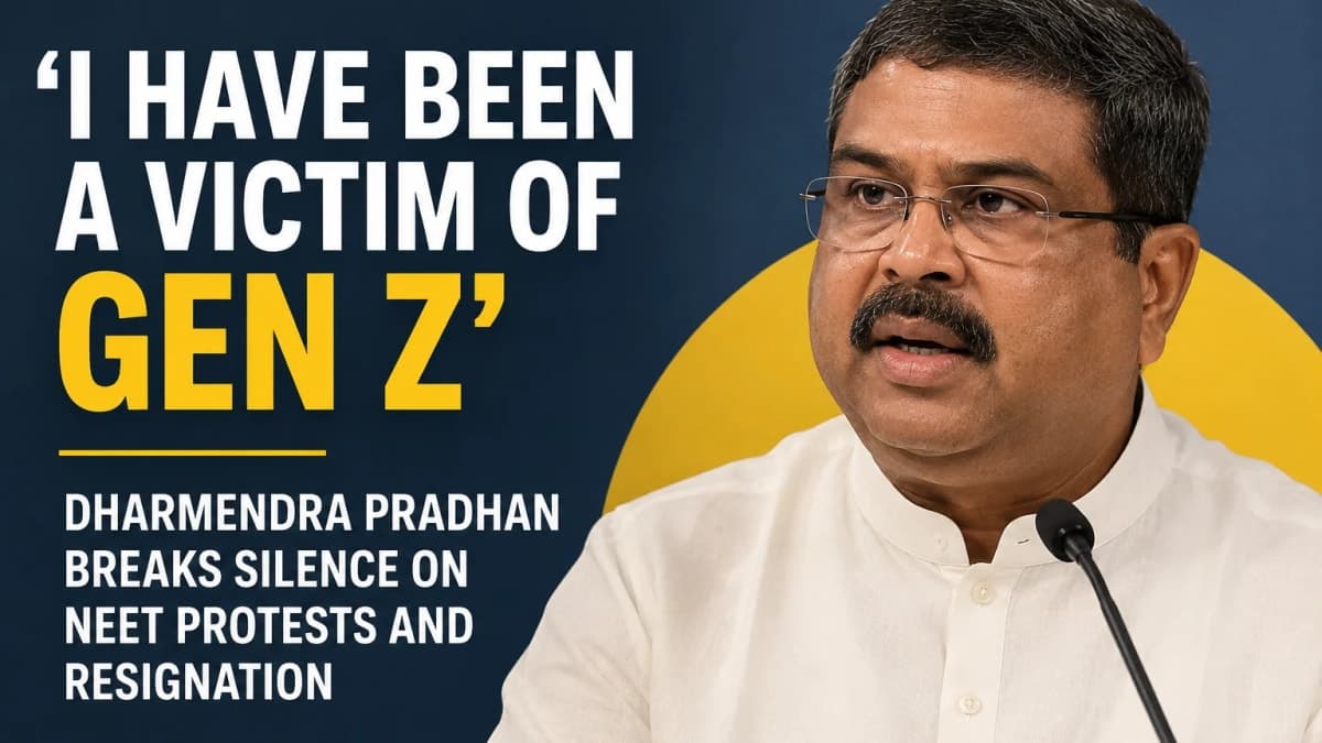 ‘I Have Been a Victim of Gen Z’: Dharmendra Pradhan Breaks Silence on NEET Protests and Resignation