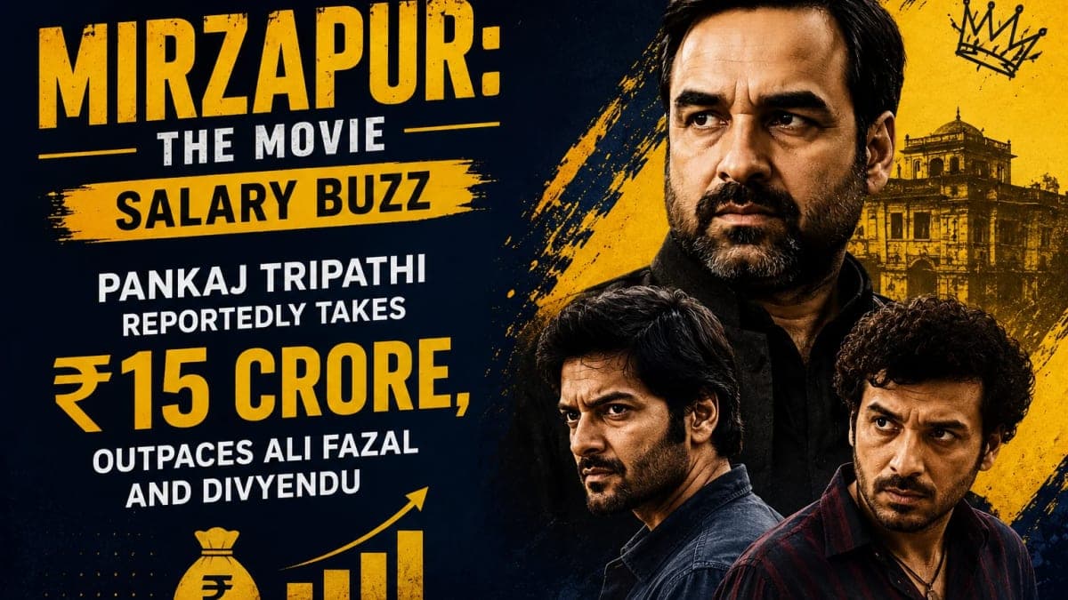 Mirzapur: The Movie Salary Buzz: Pankaj Tripathi Reportedly Takes ₹15 Crore, Outpaces Ali Fazal and Divyenndu