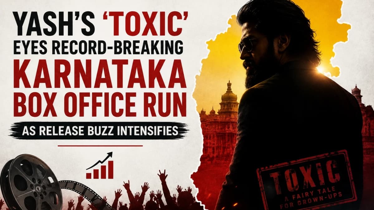 Yash’s ‘Toxic’ Eyes Record-Breaking Karnataka Box Office Run as Release Buzz Intensifies