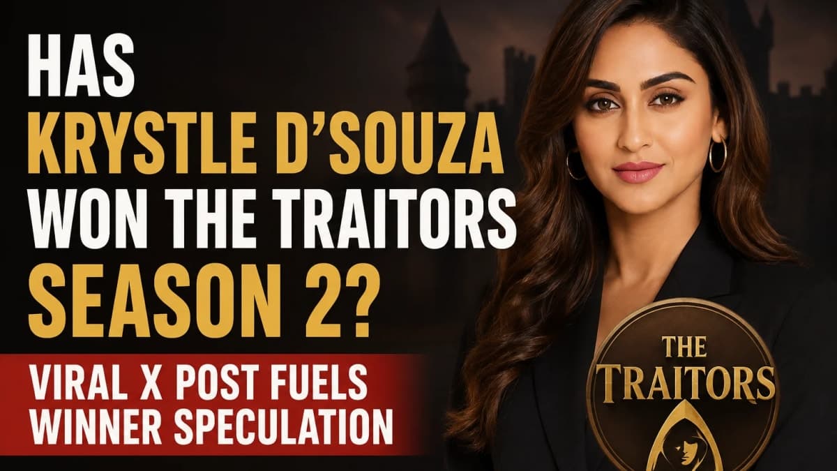 Has Krystle D’Souza Won The Traitors Season 2? Viral X Post Fuels Winner Speculation