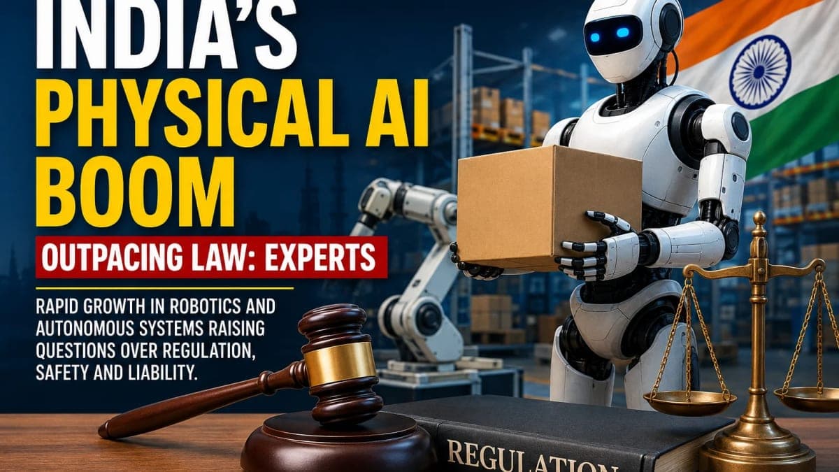 India’s Physical AI Boom Races Ahead of Regulation, Experts Flag Legal Gaps