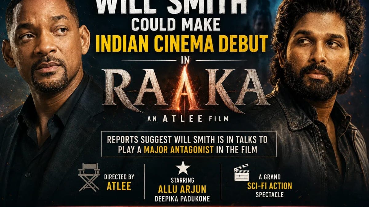 Will Smith Could Make Indian Cinema Debut in Allu Arjun–Atlee’s Raaka
