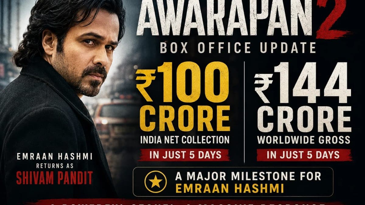 Awarapan 2 Crosses ₹100 Crore in India, Worldwide Box Office Hits ₹144 Crore