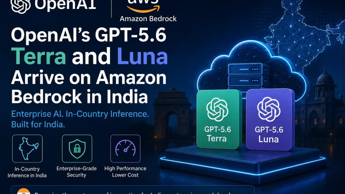 OpenAI’s GPT-5.6 Terra and Luna Arrive on Amazon Bedrock in India, Expanding Enterprise AI Access