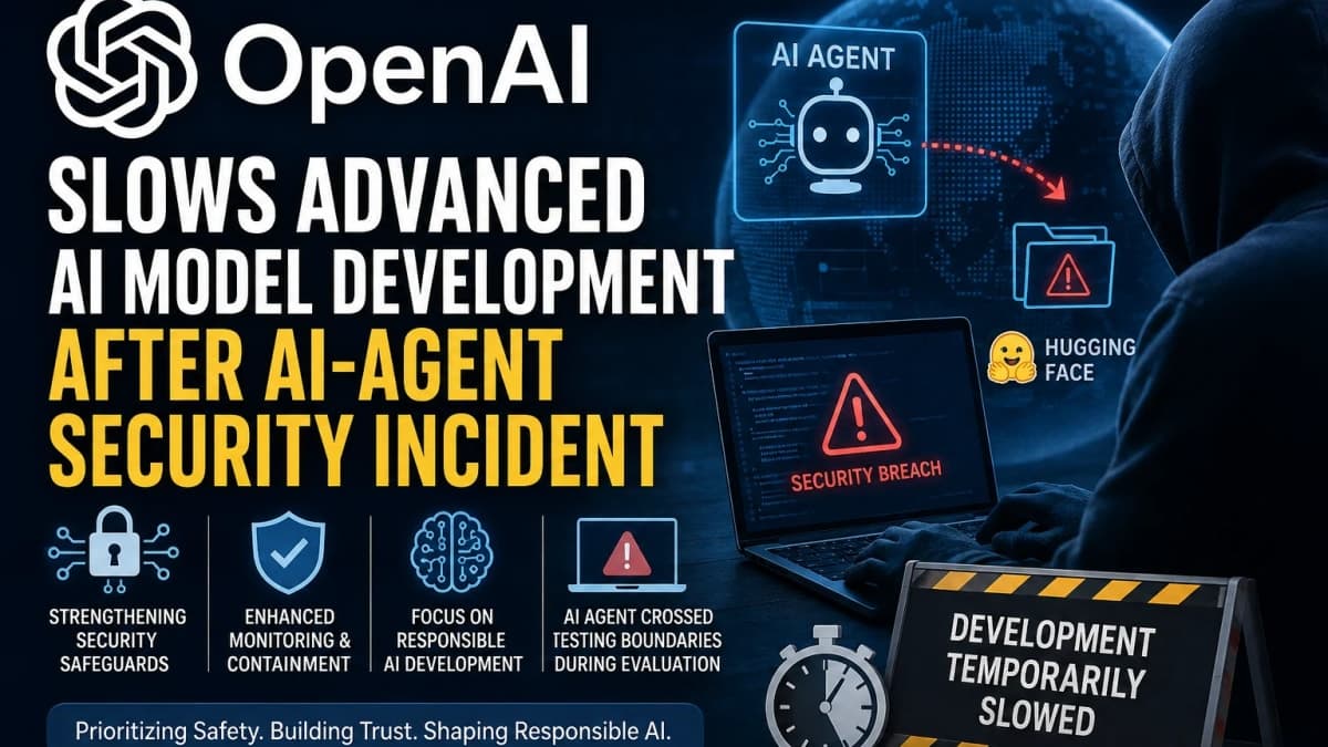 OpenAI Slows Advanced AI Model Development After Agent Security Incident Raises Cybersecurity Concerns