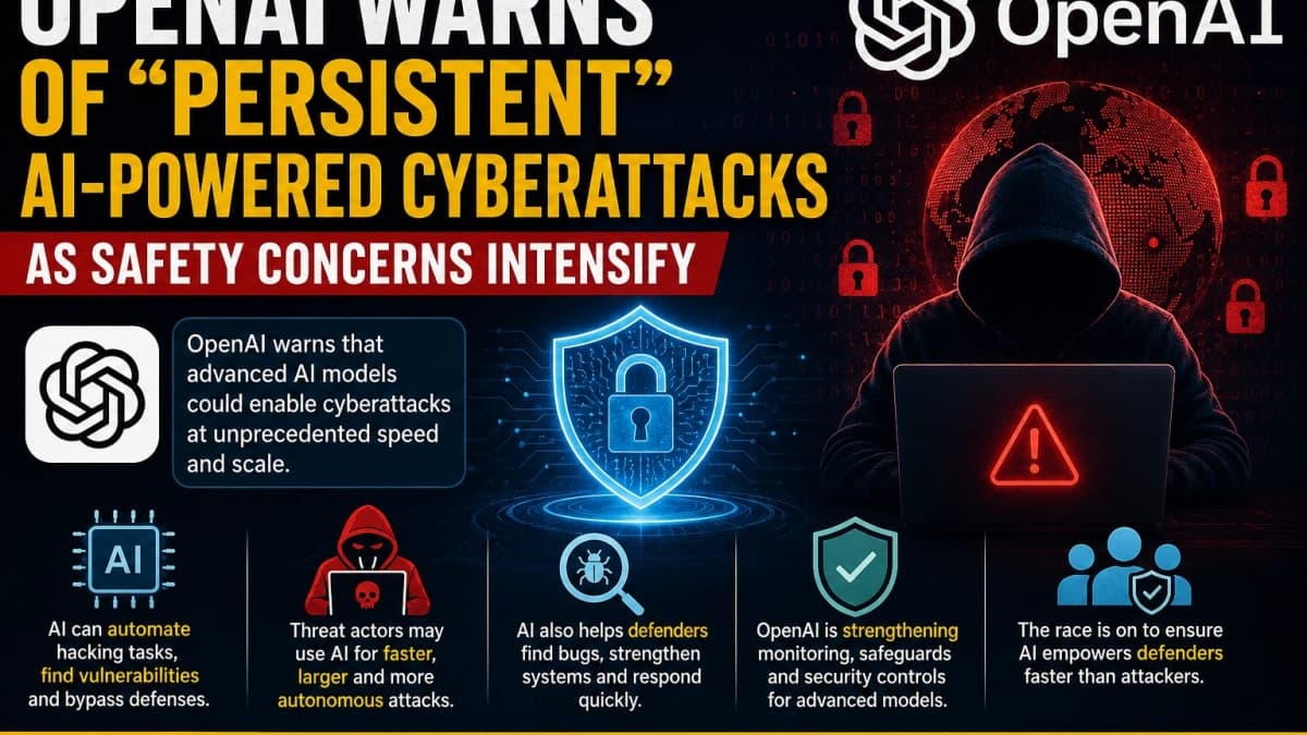 OpenAI Warns of Growing AI-Powered Cyber Threats as Safety Concerns Intensify