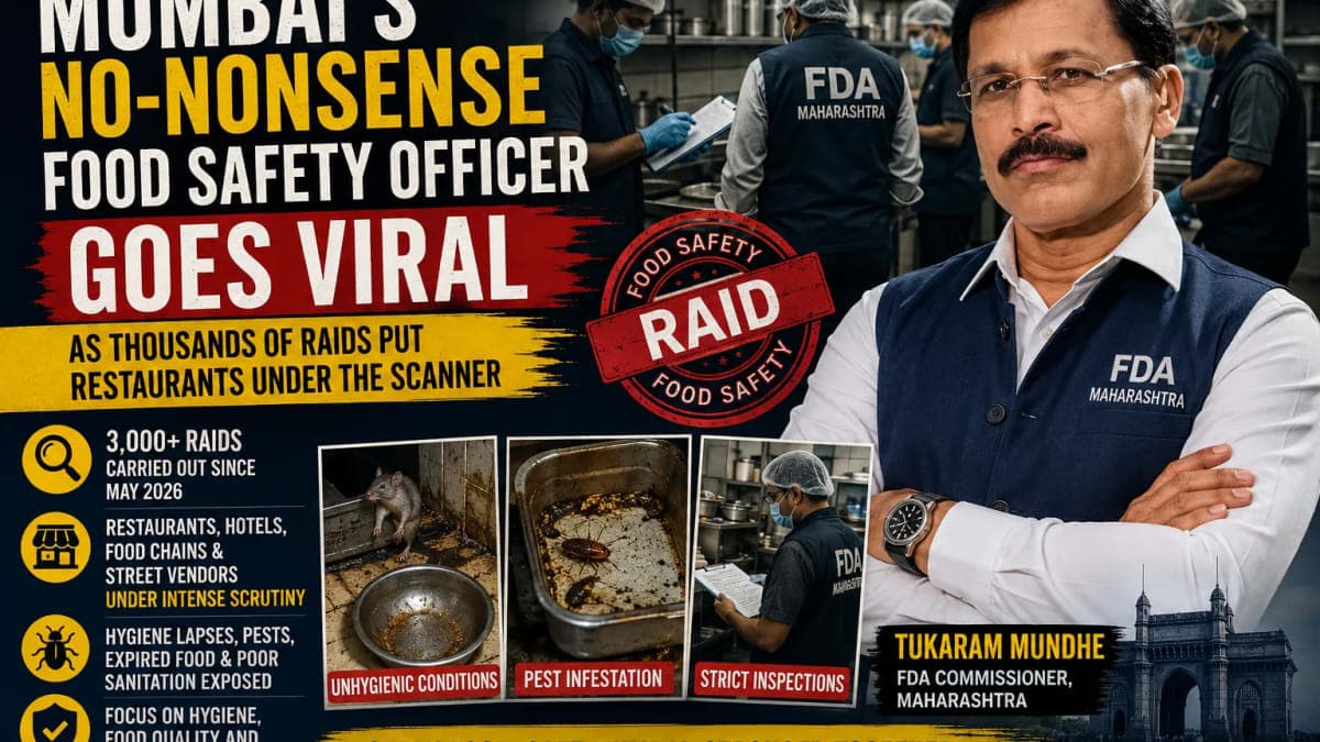 Mumbai’s Food Scene Faces a Reckoning: Tukaram Mundhe’s 3,000+ Raids Put Restaurants Under the Scanner