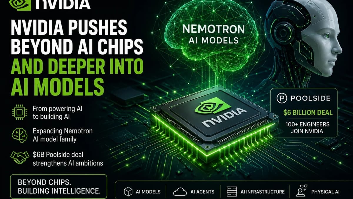 Nvidia Is No Longer Just an AI Chip Giant — Its Push Into AI Models Is Getting Much Bigger