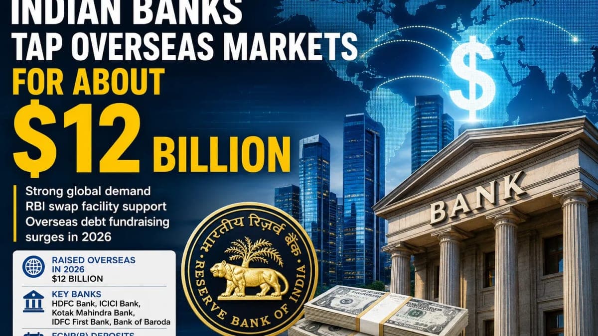 Indian Banks Raise $12 Billion Overseas as RBI Swap Window Sparks Funding Rush